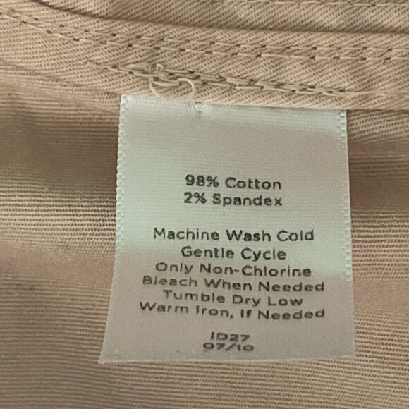 Talbots Blazer Jacket Workwear Long Sleeve Ruffled Collar Pockets Stitch Sz 6P - Picture 10 of 12